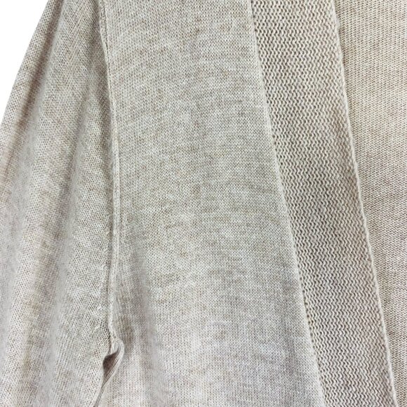 Costa Blanca cotton, nylon, angora Cardigan Knit Sweater color beige - large - Picture 12 of 15